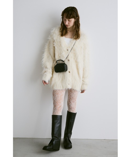 カラーレースタイツ（タイツ/ストッキング）｜un/neu（アンノイ）の