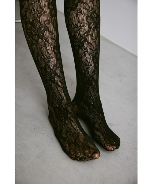 on レースシングレット タイツ セット MAISON BREEZE セットアップセブン SETUP7 フラワー レース