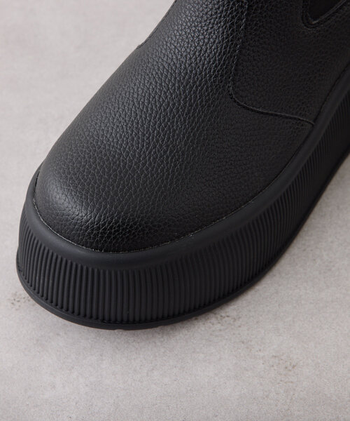 Remind me and forever（リマインドミーアンドフォーエバー）の「歩きやすいサイドゴアブーツ（ブーツ・レディース・ブラック/アイボリー・LARGE/X-LARGE/MEDIUM/SMALL）」の13枚目の写真