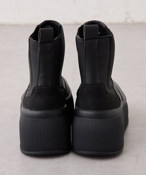 Remind me and forever（リマインドミーアンドフォーエバー）の「歩きやすいサイドゴアブーツ（ブーツ・レディース・ブラック/アイボリー・LARGE/X-LARGE/MEDIUM/SMALL）」の18枚目の写真