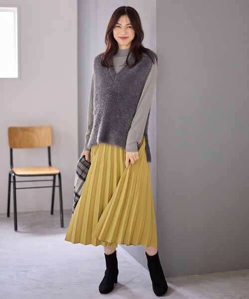 洗濯機可】フェザーニットベスト（ベスト）｜ANY（エニィ）の