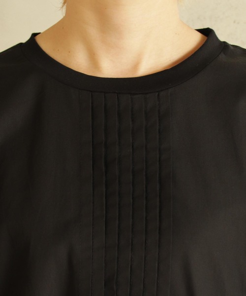 【セール】異素材ZIPプルオーバー（Tシャツ/カットソー）｜BITTOKO（ビットコ）