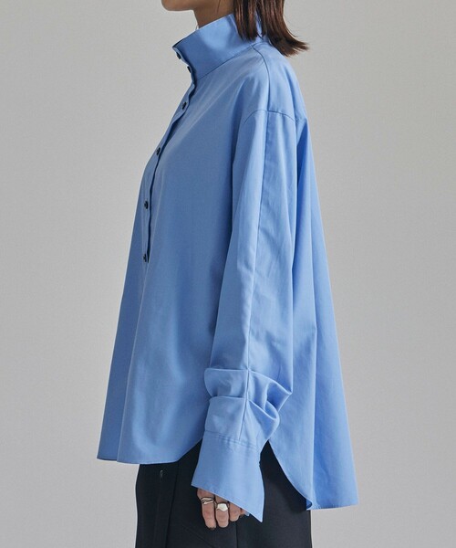 【極美品】ユナイテッドトウキョウ半袖カットソー ハイネック ロイヤルブルー 極美品】ユナイテッドトウキョウ半袖カットソー ハイネック