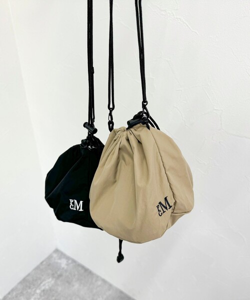 PARROTT CANVAS(パロットキャンバス)の「【PARROTT CANVAS/パロットキャンバス】 PCMドローミニバッグ(ショルダーバッグ・レディース・ベージュ/ブラック/ブルー・FREE)」の3枚目の写真