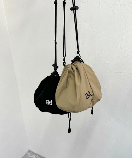 PARROTT CANVAS(パロットキャンバス)の「【PARROTT CANVAS/パロットキャンバス】 PCMドローミニバッグ(ショルダーバッグ・レディース・ベージュ/ブラック/ブルー・FREE)」の8枚目の写真
