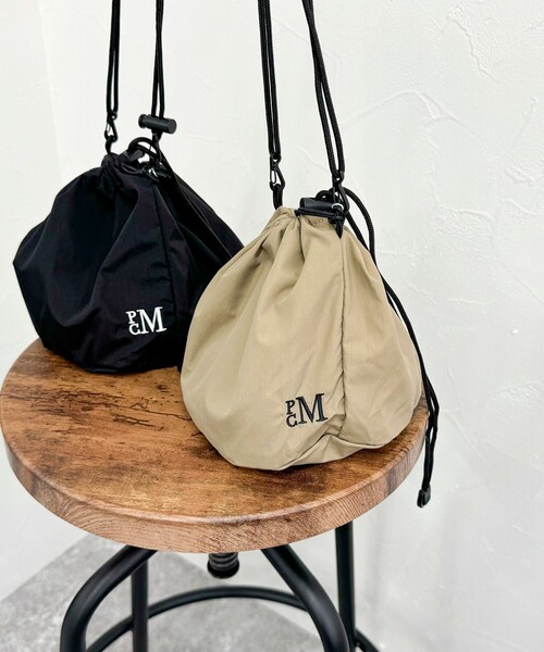 PARROTT CANVAS(パロットキャンバス)の「【PARROTT CANVAS/パロットキャンバス】 PCMドローミニバッグ(ショルダーバッグ・レディース・ベージュ/ブラック/ブルー・FREE)」の9枚目の写真