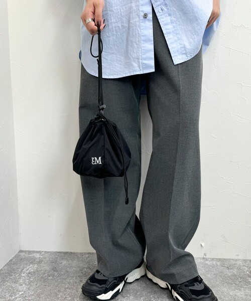 PARROTT CANVAS(パロットキャンバス)の「【PARROTT CANVAS/パロットキャンバス】 PCMドローミニバッグ(ショルダーバッグ・レディース・ベージュ/ブラック/ブルー・FREE)」の13枚目の写真