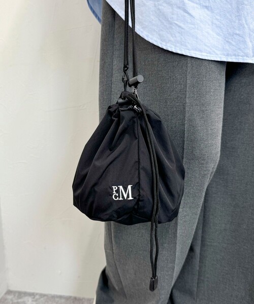 PARROTT CANVAS(パロットキャンバス)の「【PARROTT CANVAS/パロットキャンバス】 PCMドローミニバッグ(ショルダーバッグ・レディース・ベージュ/ブラック/ブルー・FREE)」の14枚目の写真