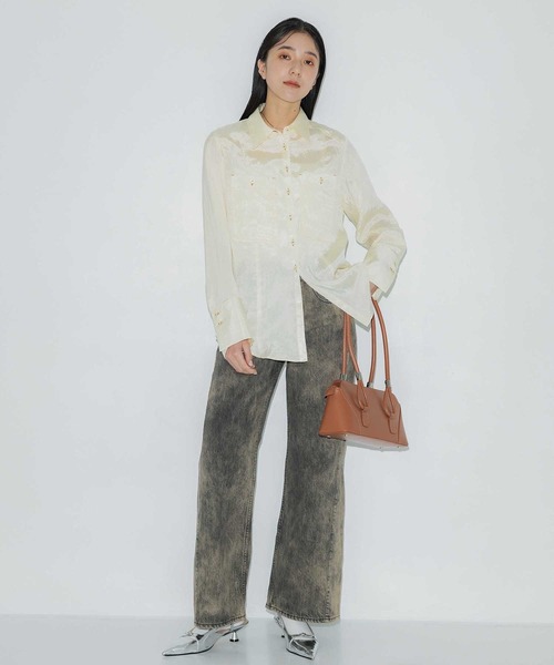 PUBLIC TOKYO（パブリックトウキョウ）の「【完売間近】PUBLIC DENIM BLACKMULTI RELAX（デニムパンツ・レディース・ブラック・S-Long/S-Regular/M-Regular/M-Long/L-Regular/L-Long/XL-Regular）」の13枚目の写真