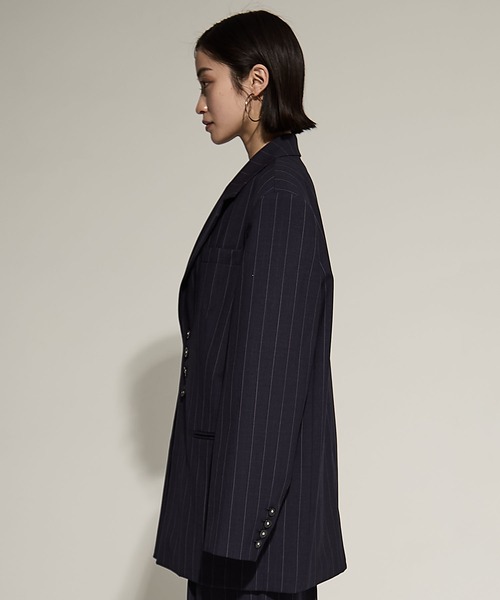 【Todayful】Stripe Over Jacket TODAYFUL/トゥデイフル】Stripe Over Jacket/ストライプオーバー