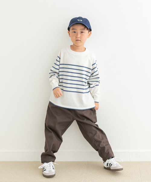 URBAN RESEARCH DOORS（アーバンリサーチドアーズ）の「『洗濯可』ウーステッドヤーン配色ニット(KIDS)（ニット/セーター・キッズ・レッド/ブルー系その他・105/120/135）」の7枚目の写真
