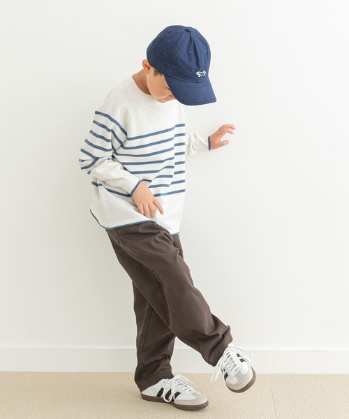 URBAN RESEARCH DOORS（アーバンリサーチドアーズ）の「『洗濯可』ウーステッドヤーン配色ニット(KIDS)（ニット/セーター・キッズ・レッド/ブルー系その他・105/120/135）」の10枚目の写真