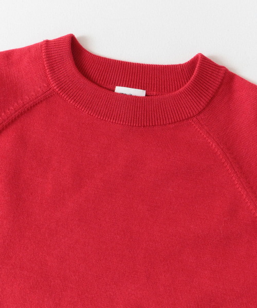 URBAN RESEARCH DOORS（アーバンリサーチドアーズ）の「『洗濯可』ウーステッドヤーン配色ニット(KIDS)（ニット/セーター・キッズ・レッド/ブルー系その他・105/120/135）」の22枚目の写真