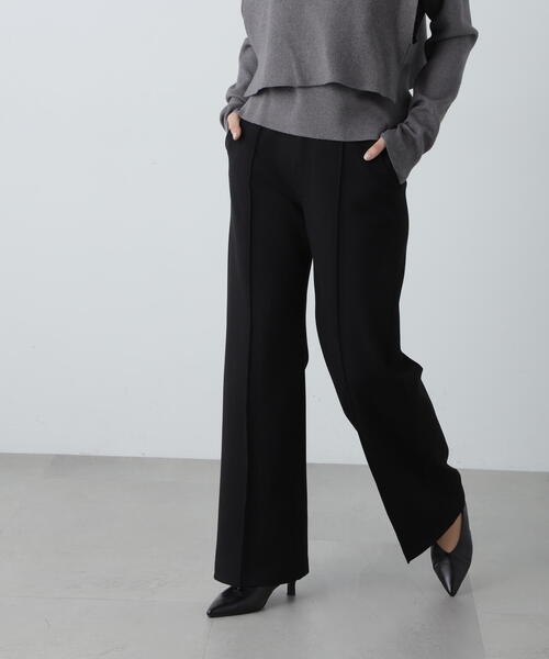 N.（N. Natural Beauty Basic）（エヌエヌナチュラルビューティーベーシック）の「◆起毛セミフレアパンツ（その他パンツ・レディース・ブラック/ブラウン・SMALL/MEDIUM）」の17枚目の写真