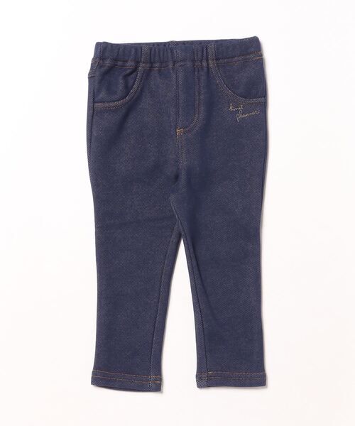 KP（ケーピー）の「デニムニット裏シャギーパンツ(80～90)（デニムパンツ・キッズ・ブラック/ダークネイビー・80ｃｍ/90cm）」の12枚目の写真