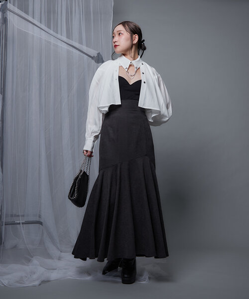 【Mavie..7】美シルエットマーメイドスカート Mavie..7（メヴィセットゥ）の「【Mavie..7】美シルエット