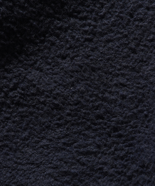 Pilgrim Surf Supply（ピルグリムサーフサプライ）の「Pilgrim Surf+Supply / LINDA Fleece Zip Jacket（ブルゾン・レディース・ナチュラル/ネイビー・0/1）」の10枚目の写真