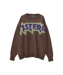 HYSTERIC GLAMOUR | MAIDEN LOGOジャカード セーター(ニット/セーター)