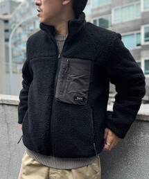 TAION | 【TAION/タイオン】リバーシブル ボア×ダウンブルゾン 24AW(ブルゾン)