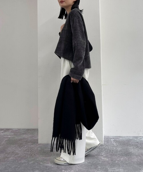 【セール】ラメモールクルーネックプルオーバー（Tシャツ/カットソー）｜fredy emue（フレディエミュ）