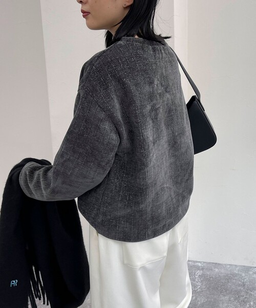 【セール】ラメモールクルーネックプルオーバー（Tシャツ/カットソー）｜fredy emue（フレディエミュ）