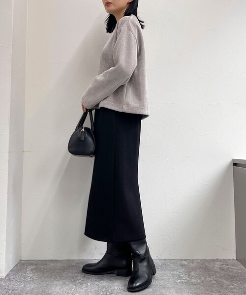 【セール】ラメモールクルーネックプルオーバー（Tシャツ/カットソー）｜fredy emue（フレディエミュ）