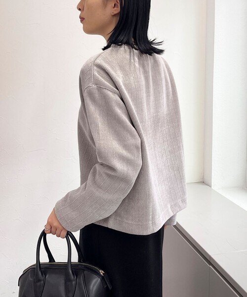 【セール】ラメモールクルーネックプルオーバー（Tシャツ/カットソー）｜fredy emue（フレディエミュ）