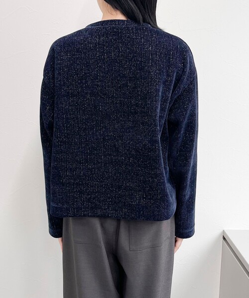 【セール】ラメモールクルーネックプルオーバー（Tシャツ/カットソー）｜fredy emue（フレディエミュ）