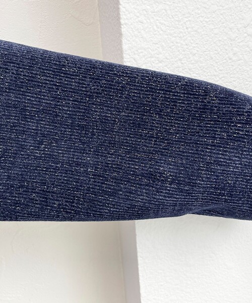 【セール】ラメモールクルーネックプルオーバー（Tシャツ/カットソー）｜fredy emue（フレディエミュ）