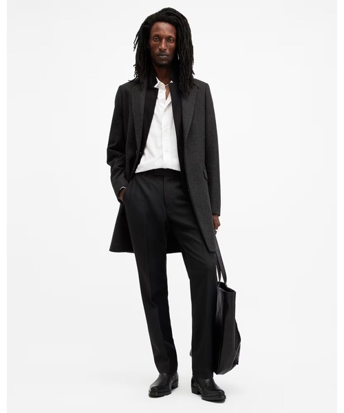 ALLSAINTS(オールセインツ)の「WIXX COAT | WIXX コート(チェスターコート・メンズ・ブラック系その他・34/36/38/40)」の7枚目の写真