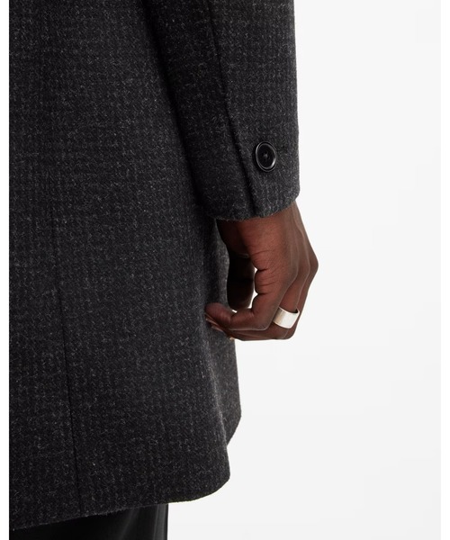 ALLSAINTS(オールセインツ)の「WIXX COAT | WIXX コート(チェスターコート・メンズ・ブラック系その他・34/36/38/40)」の8枚目の写真