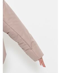 COHINA（コヒナ）の「中綿ショールフードミドル丈コート 【低身長 