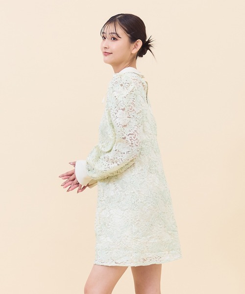 REDYAZEL（レディアゼル）の「レースミニワンピース（ワンピース