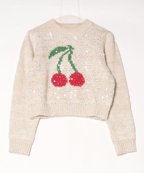 【セール】je crois soi チェリースパンコールニット（ニット/セーター）｜FUNALIVE（ファンアライブ）
