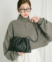 KBF | ボールチェーンギャザーBAG(ハンドバッグ)