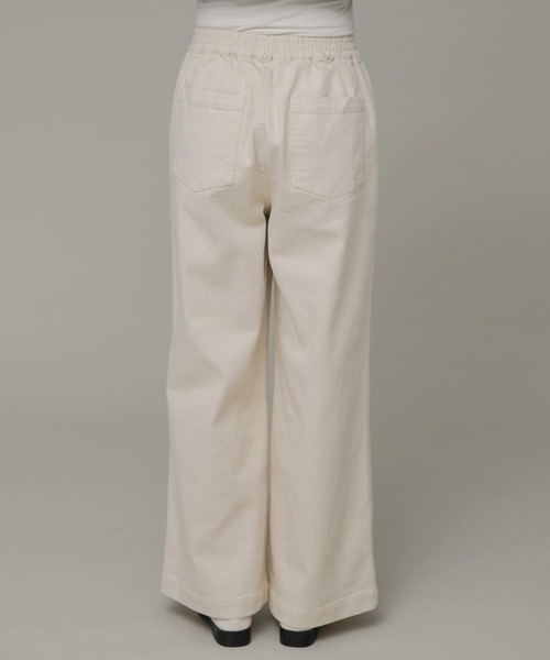 URBAN RESEARCH Sonny Label(アーバンリサーチサニーレーベル)の「裏起毛ベイカーイージーパンツ(その他パンツ・レディース・アイボリー/カーキ/ブラック・36/38)」の15枚目の写真