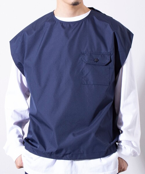 TAION（タイオン）の「【TAION/タイオン】ミリタリー Ripstop ノースリーブカットソー POベスト ユニセックス（ベスト・メンズ・セージグリーン/ネイビー/ブラック・XL/L/M）」の21枚目の写真