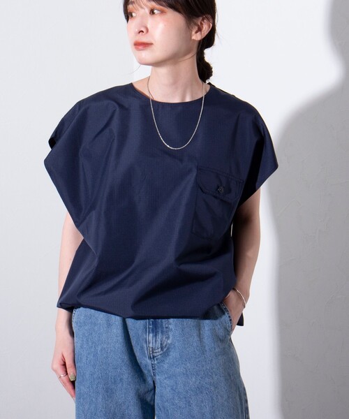 TAION（タイオン）の「【TAION/タイオン】ミリタリー Ripstop ノースリーブカットソー POベスト ユニセックス（ベスト・メンズ・セージグリーン/ネイビー/ブラック・XL/L/M）」の15枚目の写真