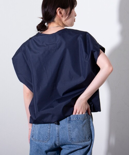 TAION（タイオン）の「【TAION/タイオン】ミリタリー Ripstop ノースリーブカットソー POベスト ユニセックス（ベスト・メンズ・セージグリーン/ネイビー/ブラック・XL/L/M）」の16枚目の写真