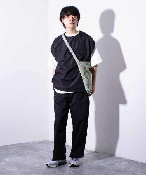 TAION（タイオン）の「【TAION/タイオン】ミリタリー Ripstop ノースリーブカットソー POベスト ユニセックス（ベスト・メンズ・セージグリーン/ネイビー/ブラック・XL/L/M）」の18枚目の写真