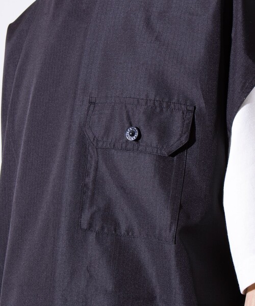 TAION（タイオン）の「【TAION/タイオン】ミリタリー Ripstop ノースリーブカットソー POベスト ユニセックス（ベスト・メンズ・セージグリーン/ネイビー/ブラック・XL/L/M）」の13枚目の写真