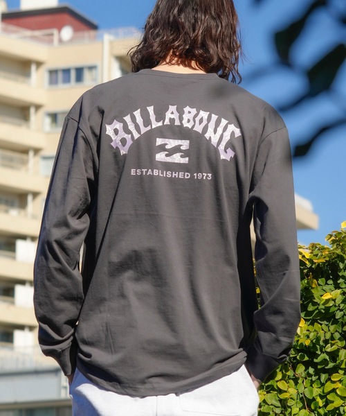 BILLABONG(ビラボン)の「BILLABONG メンズ ARCH ロンT 【2025年春夏モデル】/ビラボン長袖ロンT(Tシャツ/カットソー・メンズ・ホワイト/ブルー/ブラック系その他・SMALL/MEDIUM/LARGE/X-LARGE)」の2枚目の写真