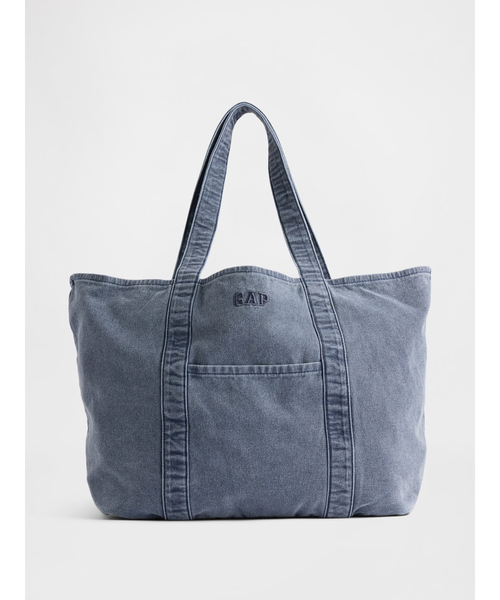 GAP(ギャップ)の「GAPロゴ トートバッグ(トートバッグ・レディース・ベージュ/コーラル/イエロー/ブルー/ブラウン/ワイン/グリーン/ブラック/ピンク/ネイビー・ONE SIZE)」の6枚目の写真