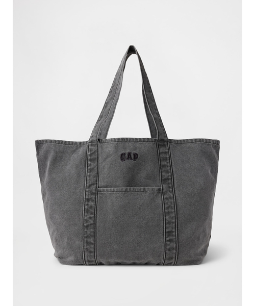 GAP(ギャップ)の「GAPロゴ トートバッグ(トートバッグ・レディース・ベージュ/コーラル/イエロー/ブルー/ブラウン/ワイン/グリーン/ブラック/ピンク/ネイビー・ONE SIZE)」の2枚目の写真