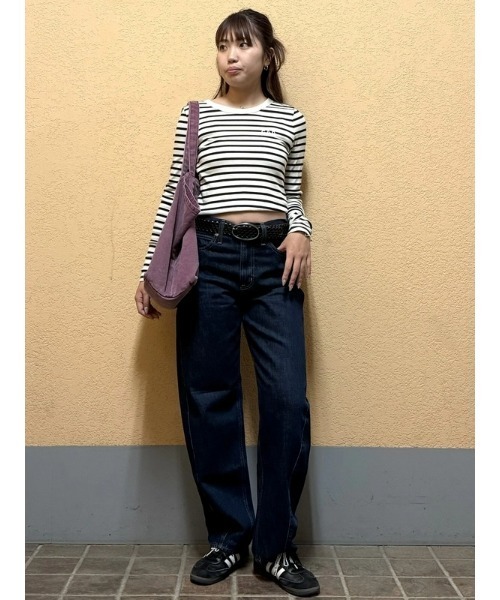 GAP(ギャップ)の「GAPロゴ トートバッグ(トートバッグ・レディース・ベージュ/コーラル/イエロー/ブルー/ブラウン/ワイン/グリーン/ブラック/ピンク/ネイビー・ONE SIZE)」の14枚目の写真