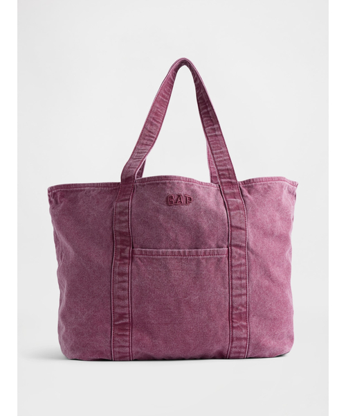 GAP(ギャップ)の「GAPロゴ トートバッグ(トートバッグ・レディース・ベージュ/コーラル/イエロー/ブルー/ブラウン/ワイン/グリーン/ブラック/ピンク/ネイビー・ONE SIZE)」の15枚目の写真