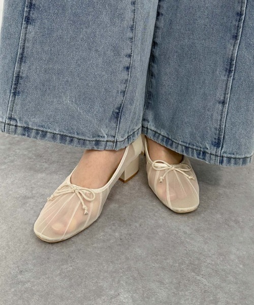 チュールパンプス（パンプス）｜archives（アルシーヴ）