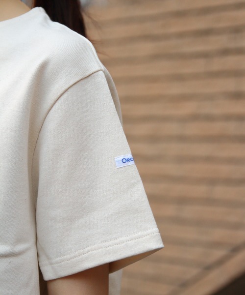 ORCIVAL - 【美品】 ORCIVAL オーシバル　COTTON SOLIDカットソー セール】ORCIVAL/オーシバル クルーネックショートスリーブプル