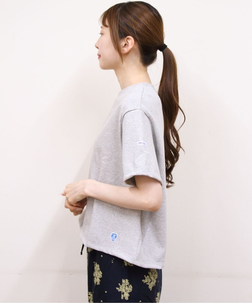 ORCIVAL(オーシバル)の「ORCIVAL/オーシバル クルーネックショートスリーブプルオーバー ソリッド CREWNECK SHORT SLEEVE SOLID B258(Tシャツ/カットソー・レディース・ブラック/ナチュラル/ホワイト/グレー・1)」の22枚目の写真