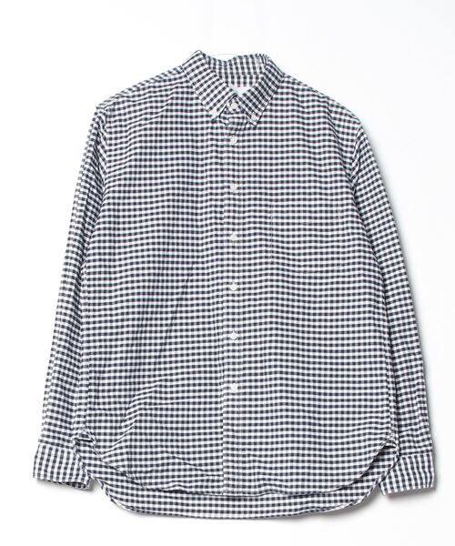 セール/ブランド古着】チェック柄長袖シャツ（シャツ/ブラウス 